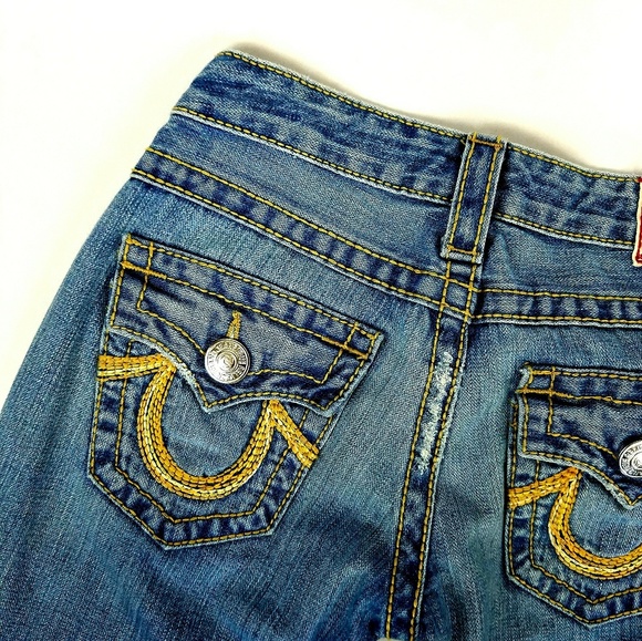 TRUE RELIGION Rainbow Joey 26x30 Blue - Picture 3 of 8